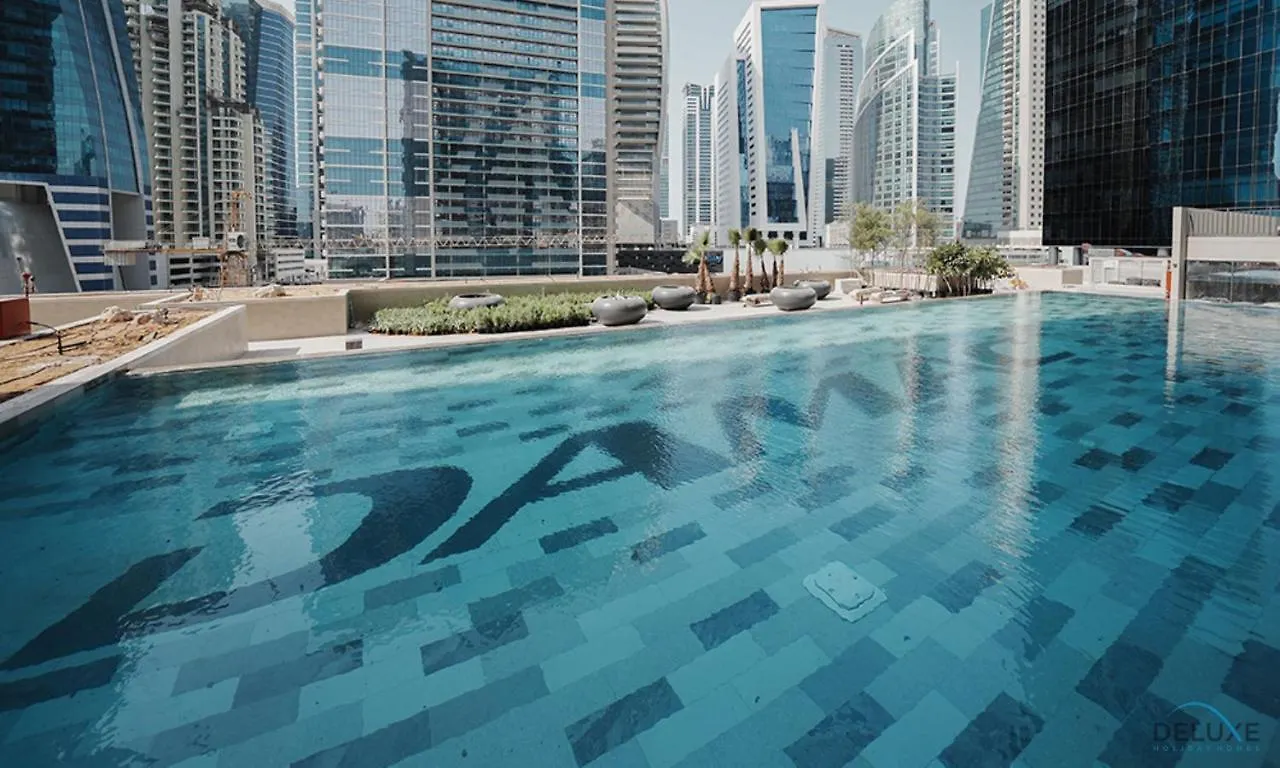 Scenic 1Br At Damac Zada Tower Business Bay By Deluxe Holiday Homes Dubai Vereinigte Arabische Emirate